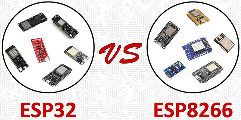 تفاوت بین برد های ESP8266 و ESP32 و بررسی جوانب مثبت و منفی آنها